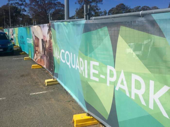 Banner Mesh Macquarie Park