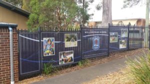 Banner Mesh William Rose School