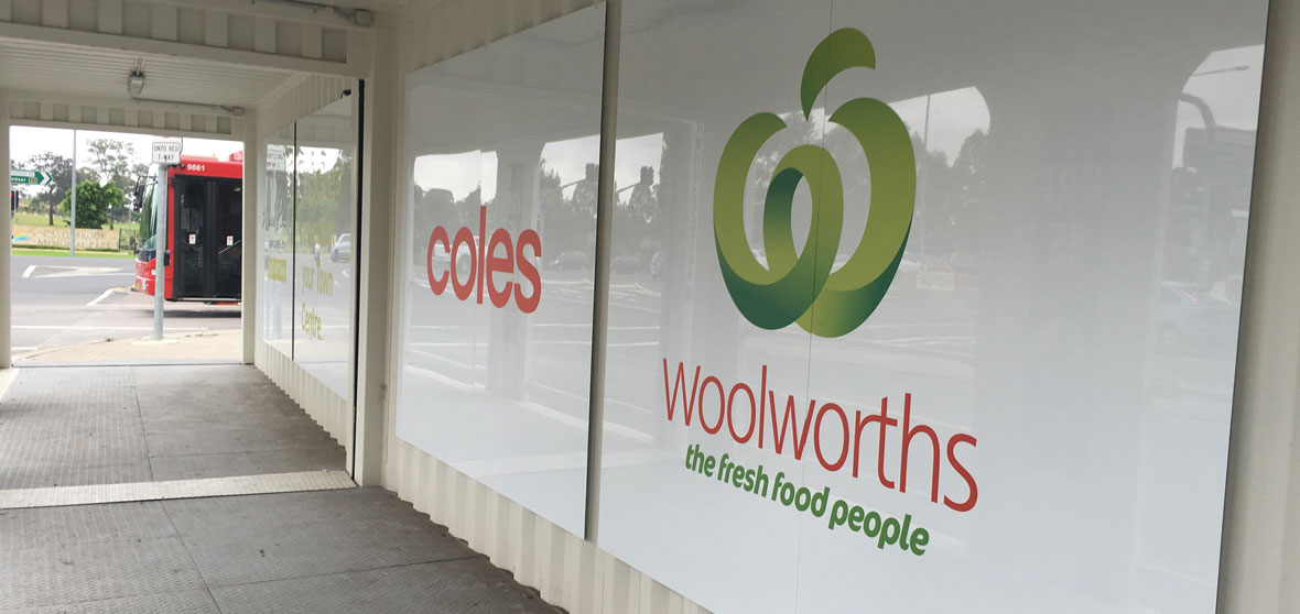 Alupanel Signage for Rouse Hill Town Centre by Mesh Direct
