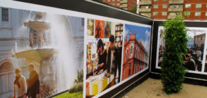 Vinyl Banners on Timber Hoarding for Local Carlton Development by Mesh Direct
