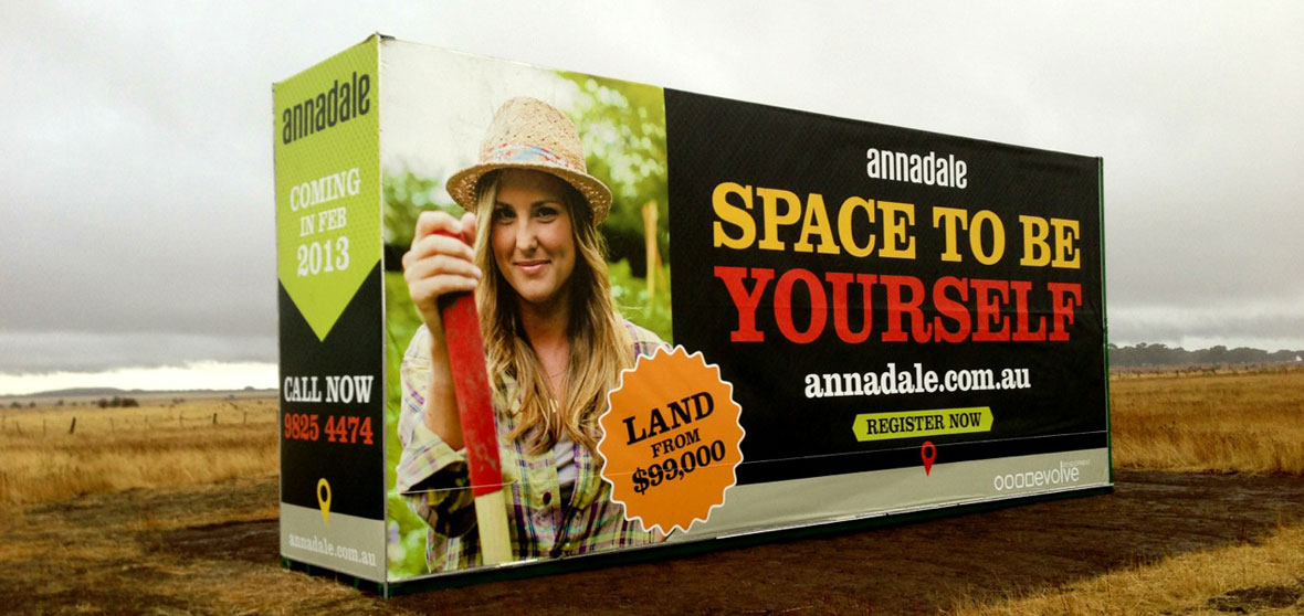 Vinyl Banners on Shipping Container for Annadale Development by Mesh Direct