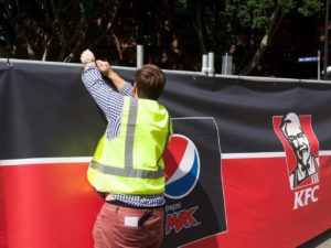 Banner Mesh - KFC