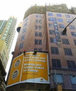 Building Wraps - Banner Installation Service