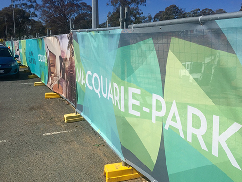 Premium Banner Mesh - Macquarie Park