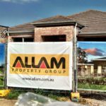 Banner Mesh Fence Panels - Allam Property Group