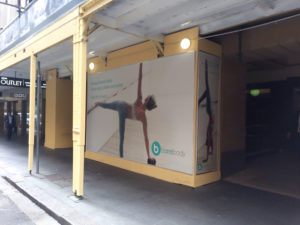 Vinyl Hoarding - Barre Body by Mesh Direct