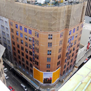 Building Wrap by Gowings Building by Mesh Direct